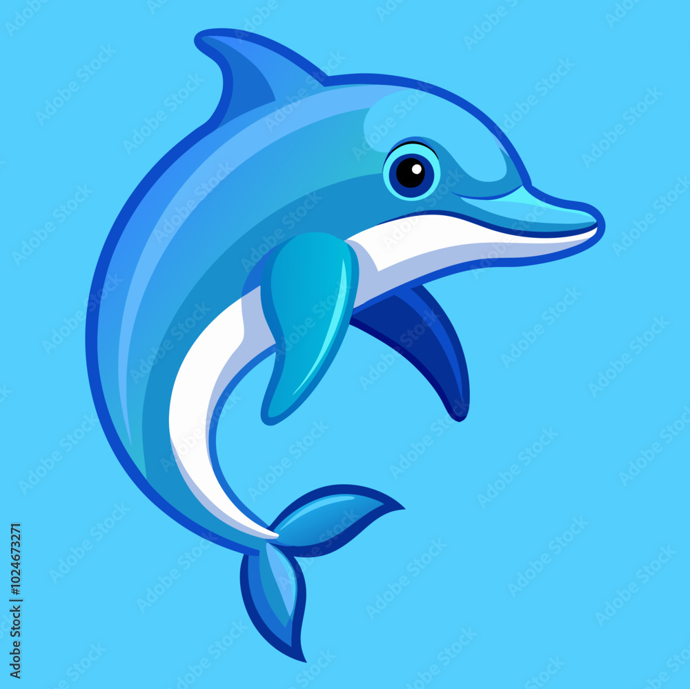 Obraz premium dolphin in the water