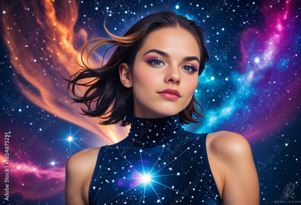 Cosmic Dust A stylized cosmic inspired rendering of the powder w Cosmic Dust A stylized cosmic inspired rendering of the powder w