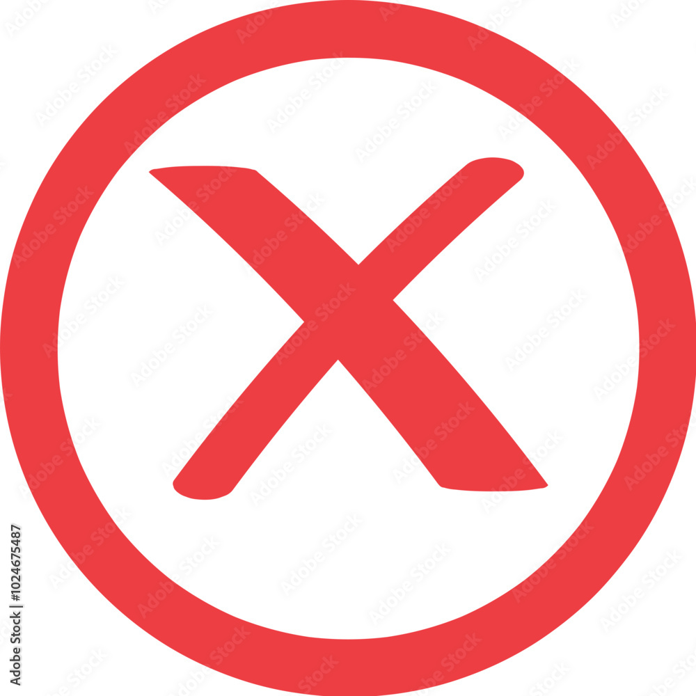 Cross Mark Icon Cross Mark Icon
