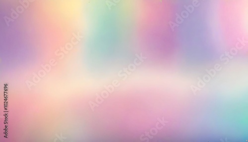 A soft, dreamy gradient blending pastel colors. Ideal for use in creative backgrounds and design projects.