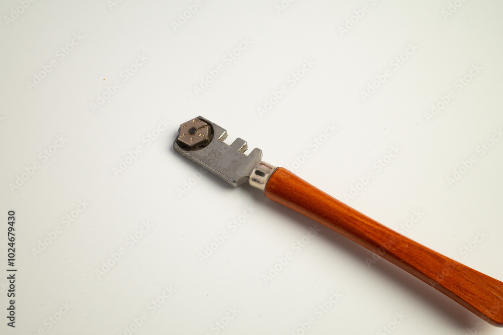Glass Cutter Tool with Wooden Handle Glass Cutter Tool with Wooden Handle