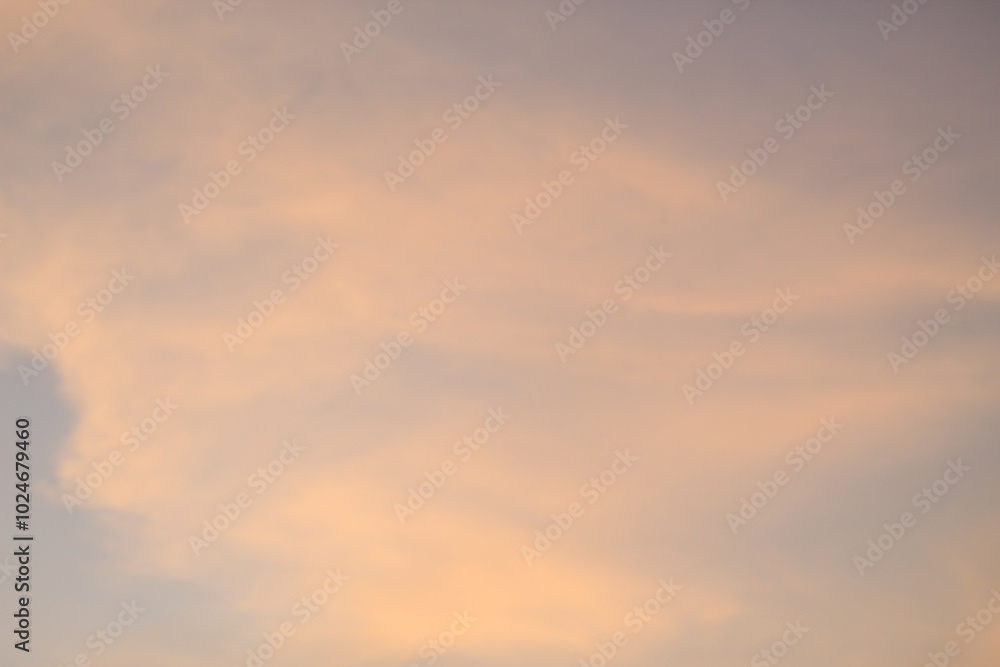 beautiful orange cloudy afternoon bright blue clouds, warm, sunset beautiful orange cloudy afternoon bright blue clouds, warm, sunset
