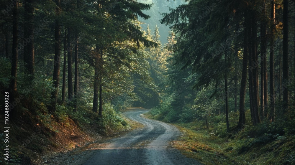 Obraz premium Mountain path