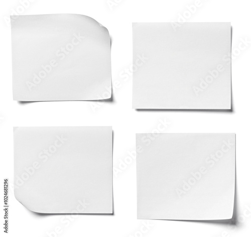 paper message note reminder blank background office business white empty page label adhesive tape