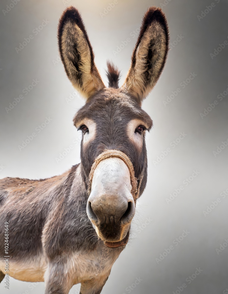 Generated imageClose-Up Portrait of a Donkey Generated imageClose-Up Portrait of a Donkey