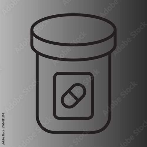 Pill BottleIcon Design