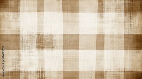 Wallpaper Mural A textured, warm-toned plaid pattern suitable for backgrounds and design projects. Torontodigital.ca