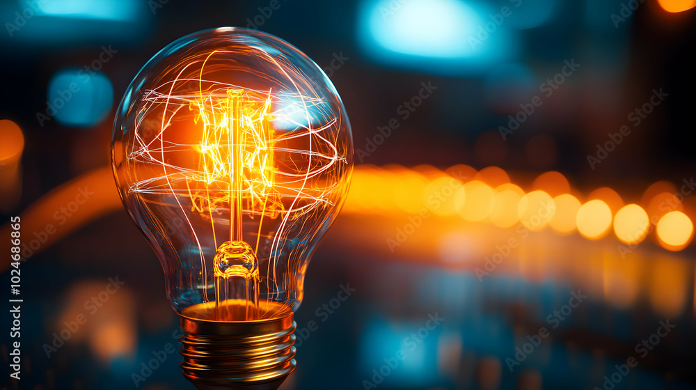light bulb on black background light bulb on black background