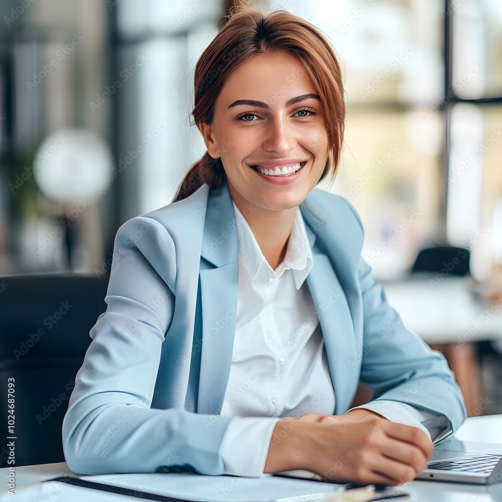 portrait of a smiling professional businesswoman portrait of a smiling professional businesswoman