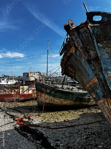 Old fishing boat cemetery