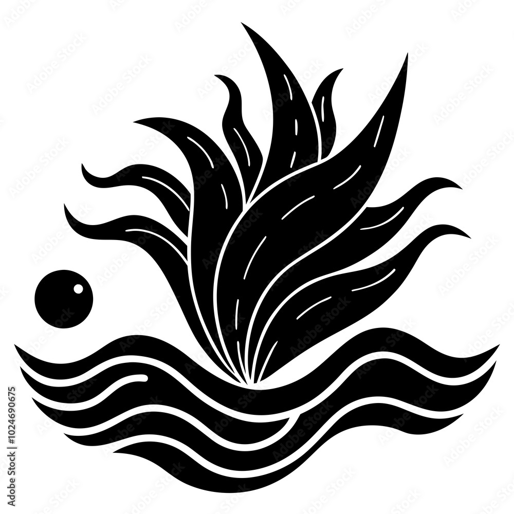 Fototapeta premium The waves of the ocean