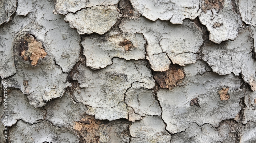 Nothofagus bark, cracked horizontally. Nothofagus bark, cracked horizontally.