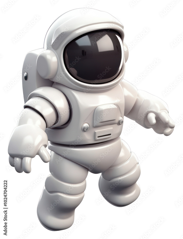 PNG Astronaut white robot toy. PNG Astronaut white robot toy.