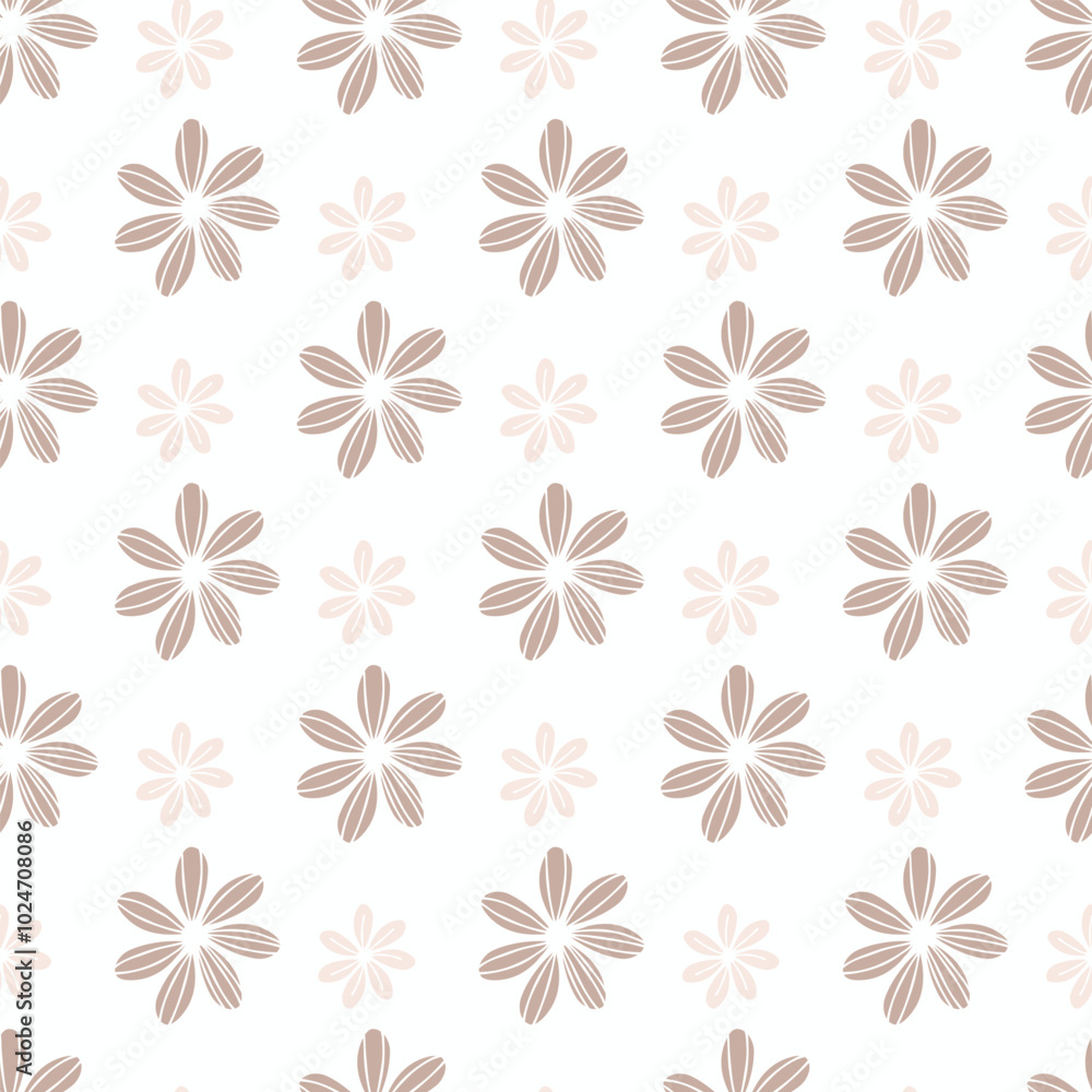 Miss Daisy Seamless Vector Pattern Design Miss Daisy Seamless Vector Pattern Design
