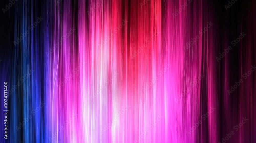 A multi-colored background with a solid black backdrop and vibrant red, blue, pink, and purple stripes of light A multi-colored background with a solid black backdrop and vibrant red, blue, pink, and purple stripes of light