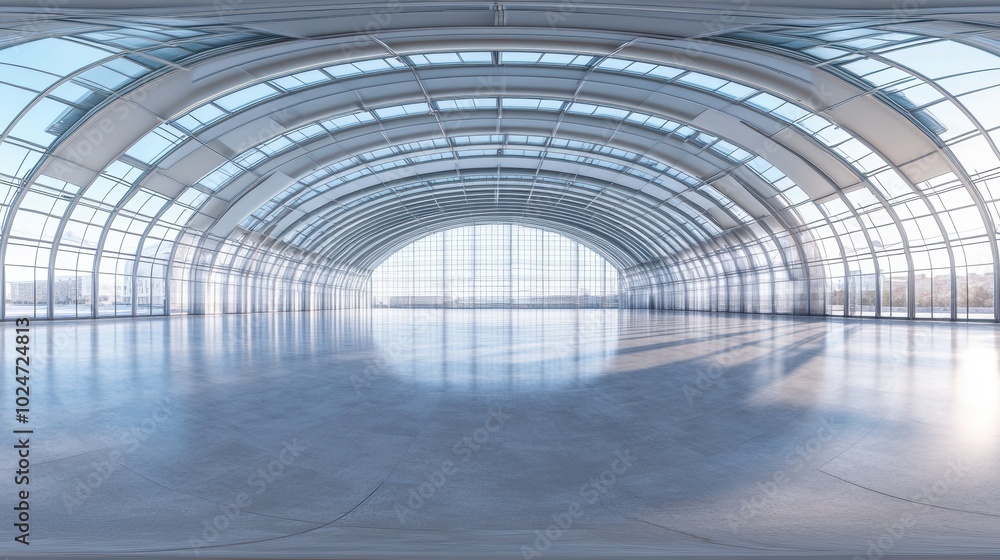 Modern Glass Building Interior Modern Glass Building Interior