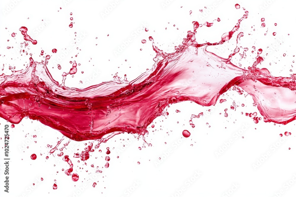 Red Liquid Splash Water Flowing Splashing Abstract Dynamic Background Texture Des Red Liquid Splash Water Flowing Splashing Abstract Dynamic Background Texture Des