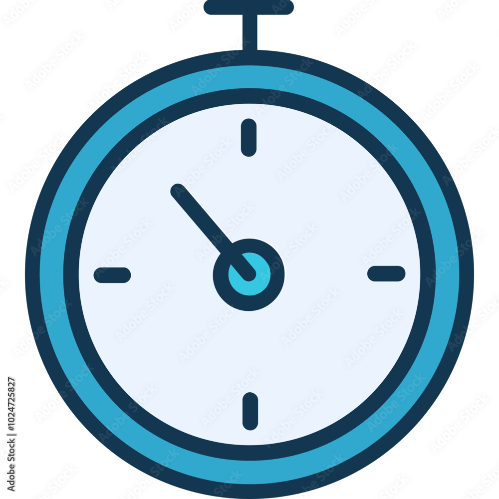 Chronometer vector icon with an isolated background Chronometer vector icon with an isolated background