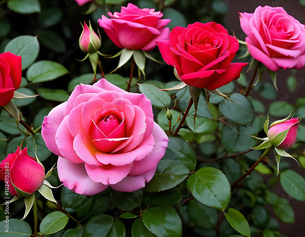 pink roses on green background pink roses on green background