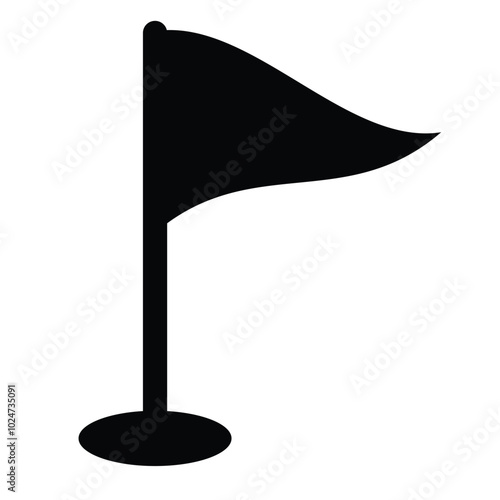 golf flag pennant