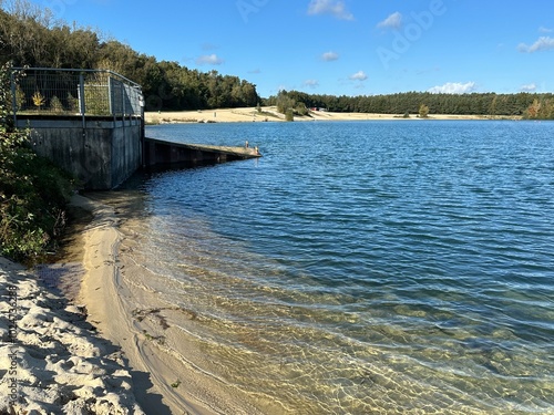 Obraz na płótnie Am Wasser, See w salonie