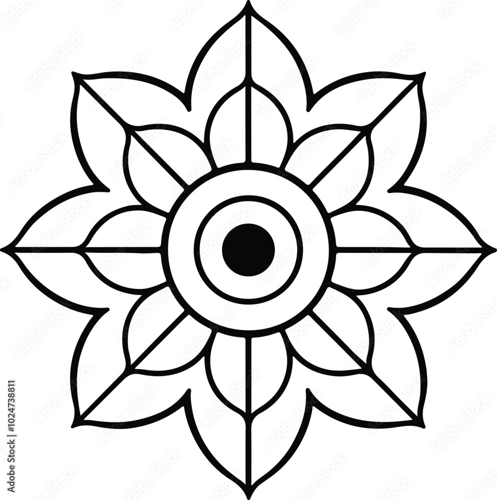 Unique undertakings are given a creative touch by mandala art illustrations. Unique undertakings are given a creative touch by mandala art illustrations.
