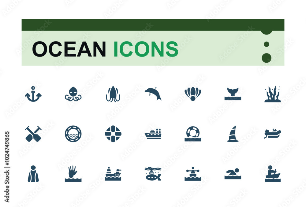 Set of solid beach Icons. Simple style filled icons pack. Ocean, sea, wave and more, Editable and pixel perfect, Vector illustration. Set of solid beach Icons. Simple style filled icons pack. Ocean, sea, wave and more, Editable and pixel perfect, Vector illustration.