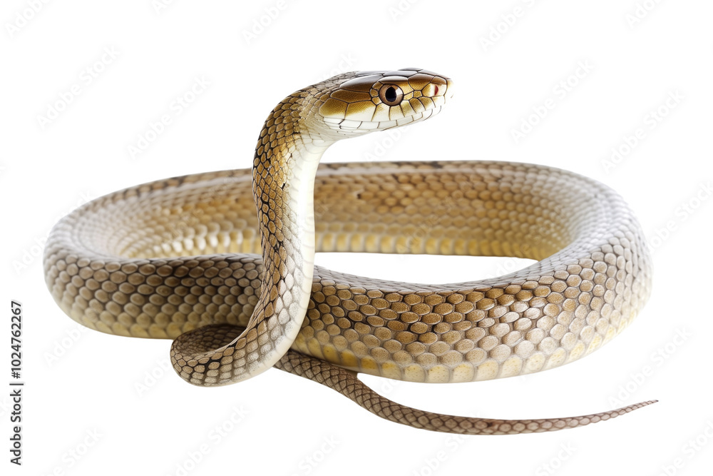Ball Python on Transparent Background: A Delicate Reptile with Patterned Skin Ball Python on Transparent Background: A Delicate Reptile with Patterned Skin