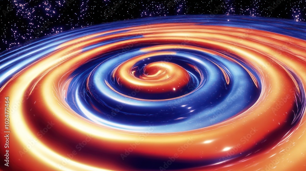 A swirling abstract design resembling cosmic patterns in vibrant colors. A swirling abstract design resembling cosmic patterns in vibrant colors.