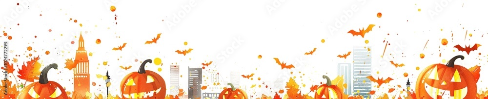 Obraz premium halloween background