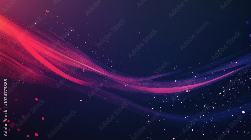 Obraz premium Enchanting Aurora Borealis Celestial Landscape