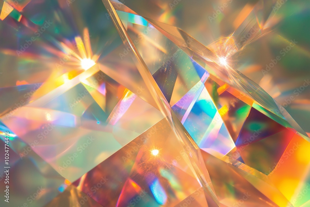 abstract prism light reflection by generative ai abstract prism light reflection by generative ai
