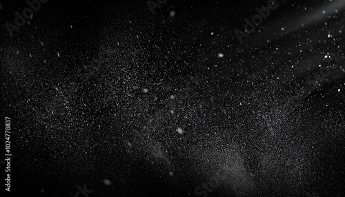 distressed white grainy texture with dust overlay textured grainy noise particles and snow effect on a black background dust overlay textured grain noise particles snow effects pack photo