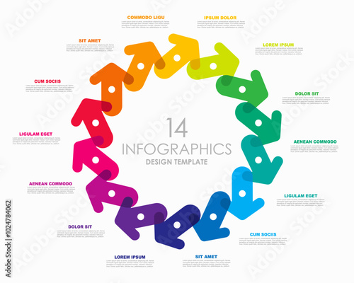 Infographic design template with place for your data. Vector illustration.