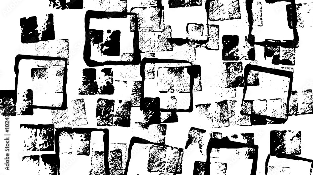 Square Outline Right Angle Print Making Hand Painted Pattern Texture Background Square Outline Right Angle Print Making Hand Painted Pattern Texture Background