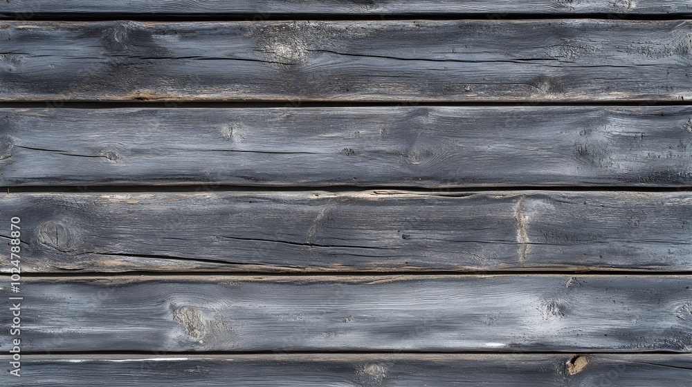 Gray shabby wood background, horizontal old wooden planks texture Gray shabby wood background, horizontal old wooden planks texture