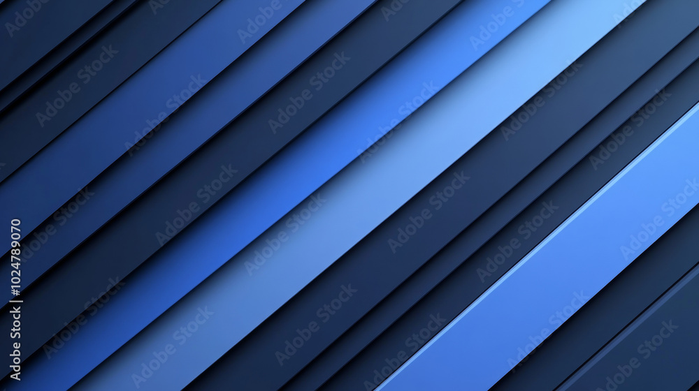Obraz premium 3D slash gradient blue stripes texture spectrum abstract web ppt background wallpaper