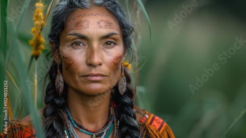 International Day of the World's Indigenous Peoples. culture of Maori women photo