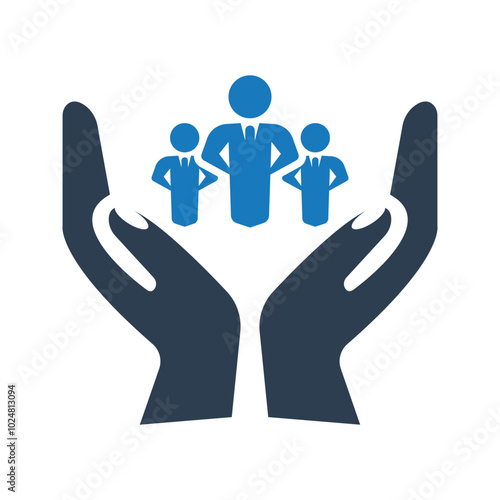 Business protection icon