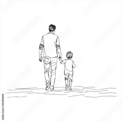 Wallpaper Mural parent and child Torontodigital.ca