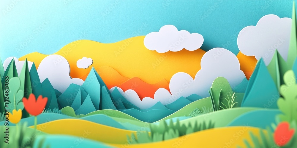 Clear sky and close-up of a cloud-filled natural landscape, Clear sky with close-up view of cloud filled landscape Clear sky and close-up of a cloud-filled natural landscape, Clear sky with close-up view of cloud filled landscape