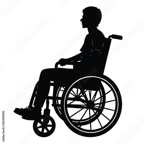 young-man-in-wheelchair--silhouette