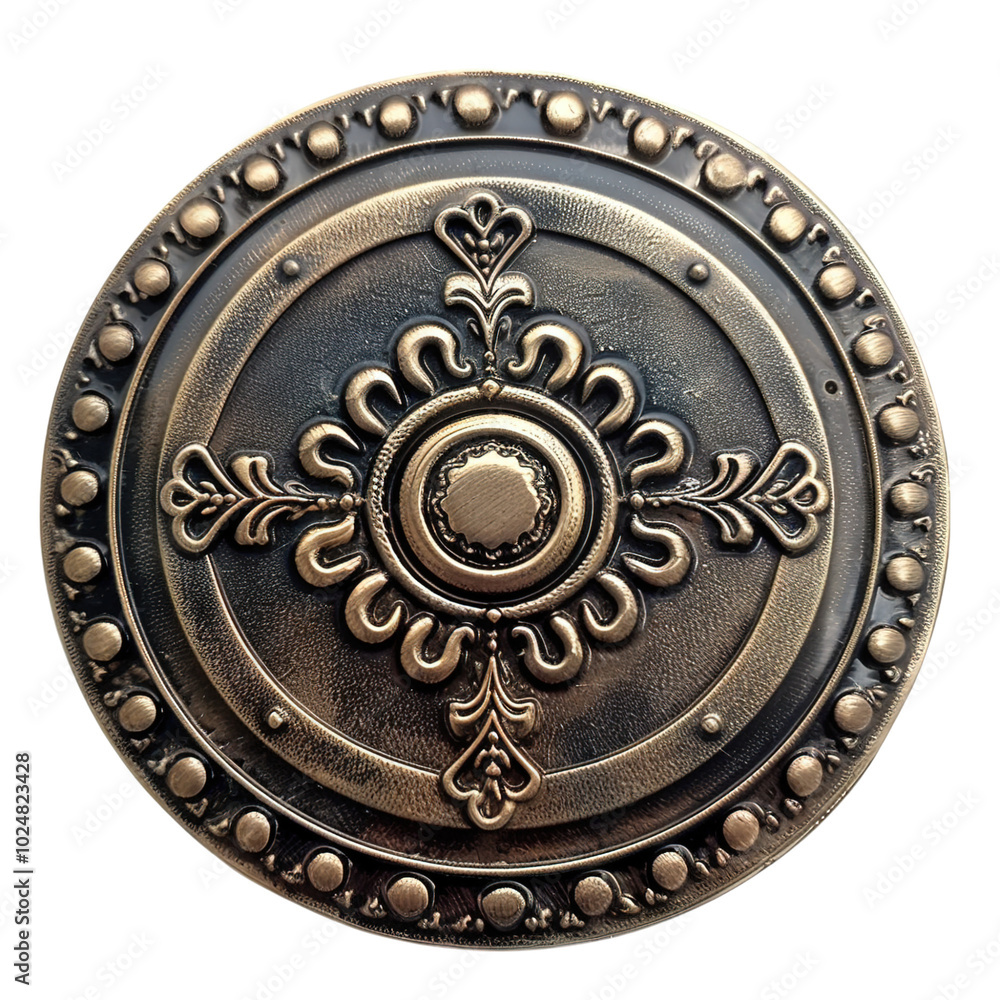 Fototapeta premium ancient bronze medal