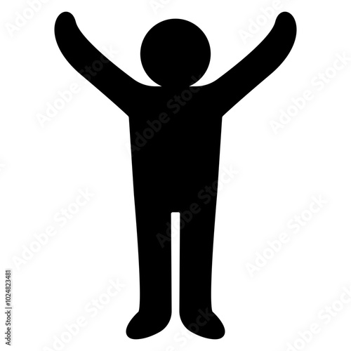 excited man icon