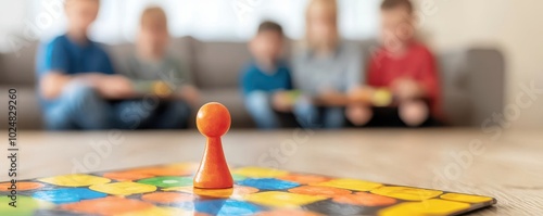 Wallpaper Mural Family Game Night with Generations Playing Together Torontodigital.ca