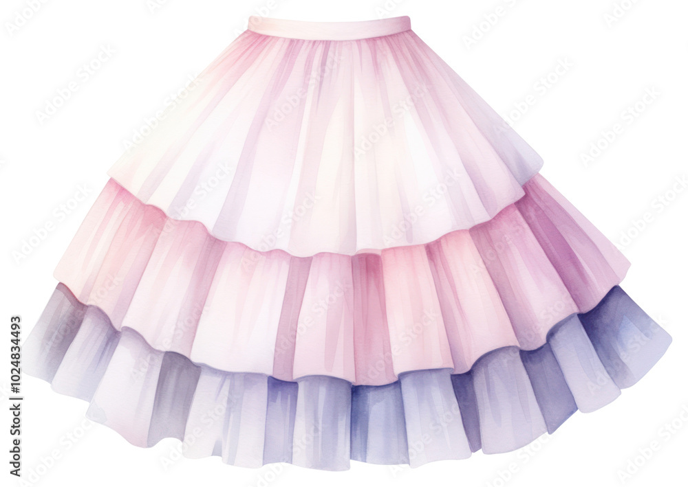 Obraz premium PNG Tiered Skirt skirt quinceanera celebration.