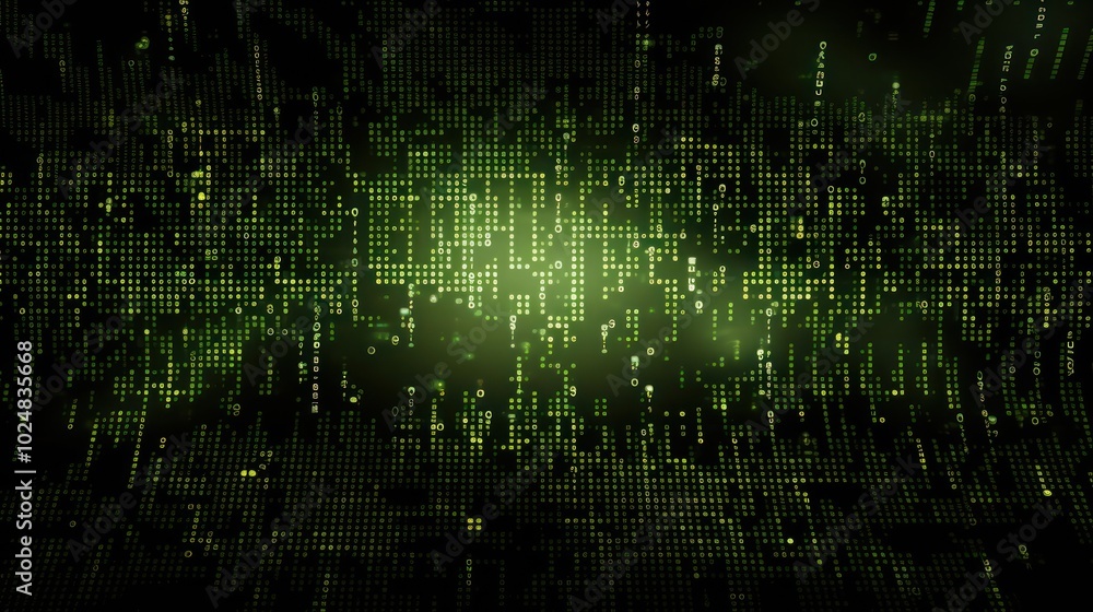 Digital Matrix Abstract Background Digital Matrix Abstract Background