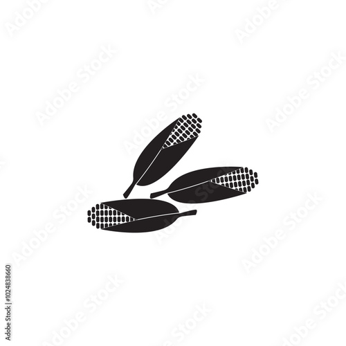 CORN SILHOUETTE ICON