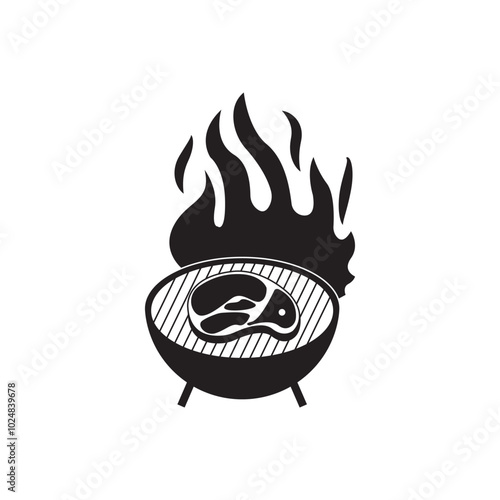 GRILLED STEAK ICON 