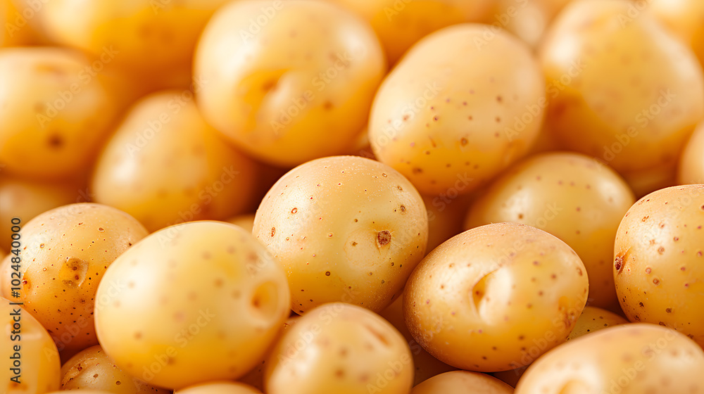 Fresh Pile of Potatoes – Healthy Root Vegetables for Cooking and Nutrition Fresh Pile of Potatoes – Healthy Root Vegetables for Cooking and Nutrition